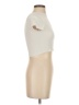 Zara Ivory Short Sleeve Turtleneck Size S - photo 4