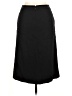 Classiques Entier Solid Black Wool Skirt Size 6 - photo 2