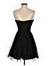 Delia's 100% Polyester Hearts Black Cocktail Dress Size 1 - 2 - photo 2