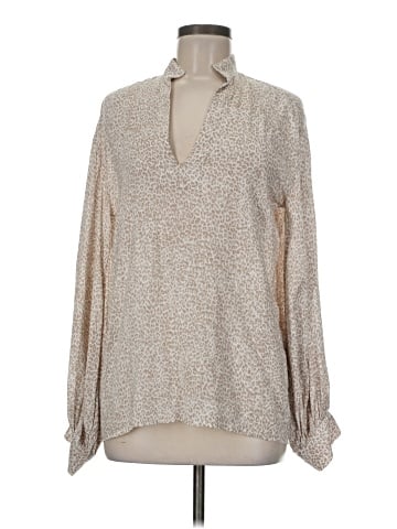 Olivaceous Long Sleeve Blouse (view 1)