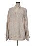 Olivaceous Tan Long Sleeve Blouse Size M - photo 1