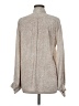 Olivaceous Tan Long Sleeve Blouse Size M - photo 2