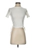 Zara Ivory Short Sleeve Top Size S - photo 1