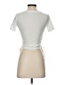 Zara Ivory Short Sleeve Top Size S - photo 2