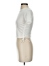 Zara Ivory Short Sleeve Top Size S - photo 5
