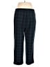 Style&Co Plaid Green Casual Pants Size XL - photo 2