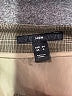 H&M Plaid Gray Formal Skirt Size 4 - photo 4