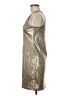 Andrea Behar 100% Polyester Animal Print Silver Cocktail Dress Size 6 - photo 5