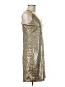 Andrea Behar 100% Polyester Animal Print Silver Cocktail Dress Size 6 - photo 4