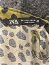 Zara Animal Print Green Long Sleeve Blouse Size L - photo 7