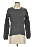 Aqua Solid Gray Pullover Sweater Size XS - photo 1