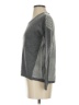 Aqua Solid Gray Pullover Sweater Size XS - photo 5