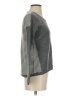 Aqua Solid Gray Pullover Sweater Size XS - photo 4