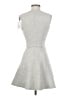 Theory Tweed Silver Ivory Cocktail Dress Size 00 - photo 2