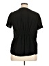 Torrid Black Short Sleeve Blouse Size 1X Plus (1) - photo 2