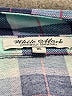 White Mark 100% Polyester Plaid Blue Long Sleeve Blouse Size XL - photo 7