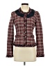 Pink Tartan Tweed Red Jacket Size 2 - photo 1