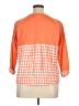 Ruby Rd. Orange 3/4 Sleeve T-Shirt Size XL (petite) - photo 2