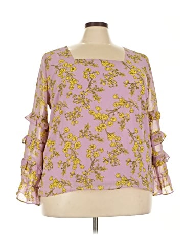 Adore Me 3/4 Sleeve Blouse (view 1)