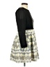 Lily 100% Polyester Argyle Gray Cocktail Dress Size XXS - photo 4