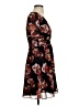 Madewell 100% Polyester Floral Black Casual Dress Size 0 - photo 4