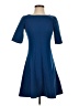 Ann Taylor Solid Blue Cocktail Dress Size 0 - photo 1