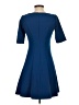 Ann Taylor Solid Blue Cocktail Dress Size 0 - photo 2