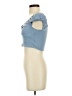 Shein Blue Short Sleeve Top Size 4 - photo 5