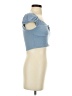 Shein Blue Short Sleeve Top Size 4 - photo 4