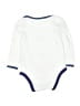 NBA White Long Sleeve Onesie 6-9 MO / 9 MO - photo 2