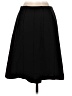 Michele 100% Polyester Solid Black Formal Skirt Size 4 - photo 2