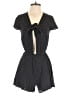 Final Touch Polka Dots Black Romper Size S - photo 1