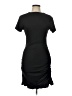 Unbranded Solid Black Casual Dress Size L - photo 1