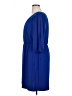 En Focus Studio Solid Blue Casual Dress Size 14 - photo 5