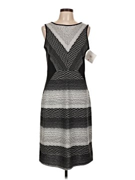 black and white casual dresses Chasing Sunsets 100% Cotton Black & White Floral Mini Dress main image 1