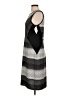Papillon Blanc Chevron-herringbone Gray Black Casual Dress Size L - photo 5