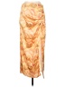 Atoir Tie-dye Orange Casual Skirt Size 8 - photo 1