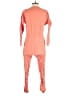 OUTERKNOWN 100% Linen Solid Orange Jumpsuit Size XS - photo 2