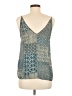 Paper Crane 100% Polyester Teal Tank Top Size M - photo 2