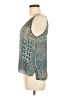 Paper Crane 100% Polyester Teal Tank Top Size M - photo 5