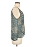 Paper Crane 100% Polyester Teal Tank Top Size M - photo 4