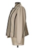 Chico's 100% Polyester Stripes Tan Blazer Size Lg (2) - photo 5