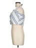 Aqua 100% Cotton Blue Sleeveless Button-Down Shirt Size L - photo 5