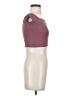 Unbranded Burgundy Short Sleeve Top Size XXS (estimated) - photo 4
