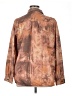 E. Luna Brown Tan Cardigan Size 1X - photo 2