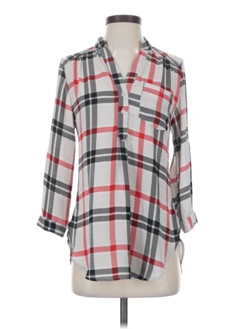 Justify 3/4 Sleeve Blouse (view 1)