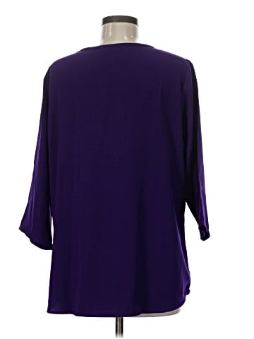 And 3/4 Sleeve Blouse (view 2)