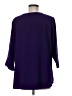 And 100% Polyester Purple 3/4 Sleeve Blouse Size M (estimated) - photo 2