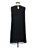 Max Studio 100% Polyester Solid Black Casual Dress Size S - photo 2