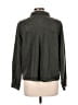 Sanctuary 100% Lyocell Green Long Sleeve Button-Down Shirt Size L - photo 2